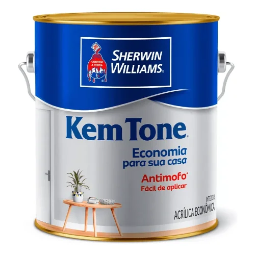 Tinta Acrílica Fosca Kem Tone Amarelo Sol 3,6 L Sherwin-Williams